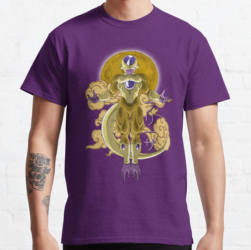 Frieza Gold Dragon Ball T-Shirt