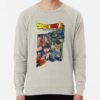 ssrcolightweight sweatshirtmensoatmeal heatherfrontsquare productx1000 bgf8f8f8 37 - Dragon Ball Mall