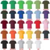 t shirt color chart - Dragon Ball Mall