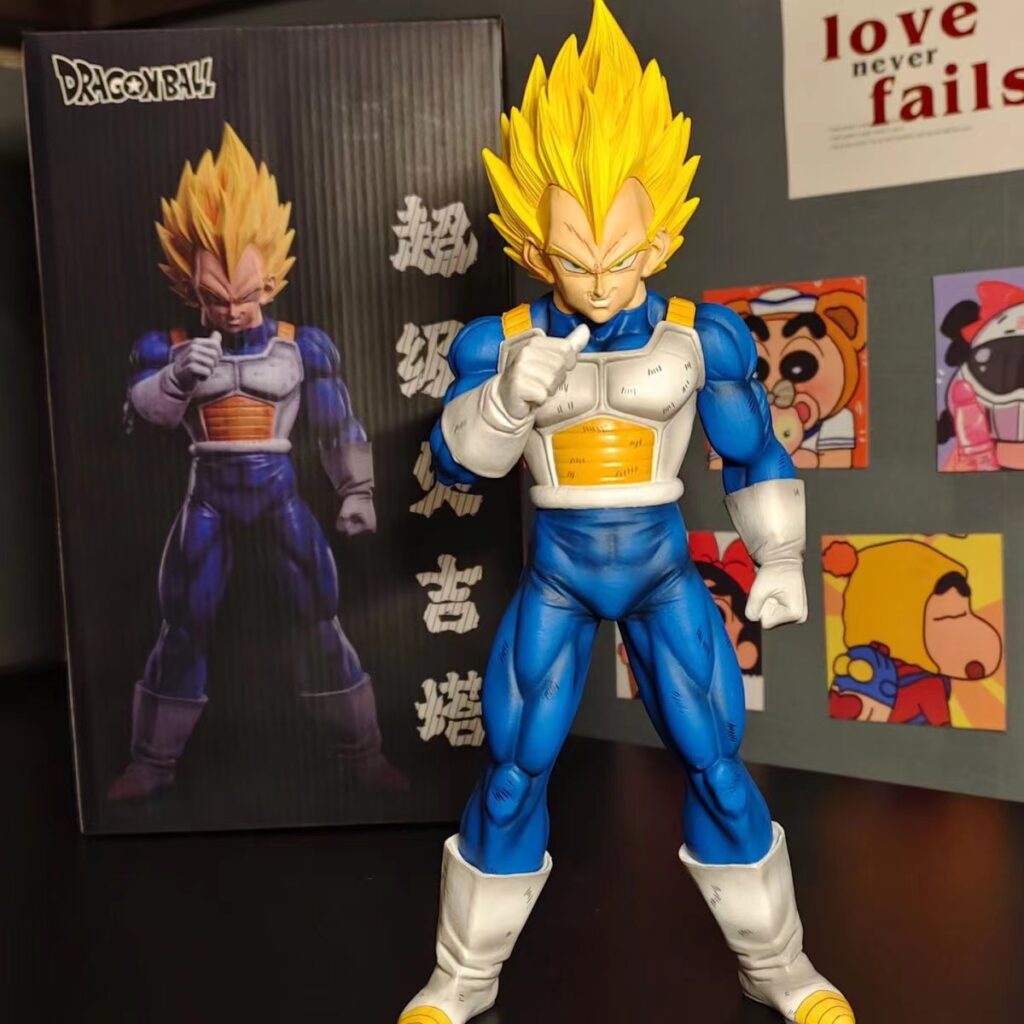 29cm Anime Dragon Ball Vegeta Figure Vegeta Figurine PVC Action Figures GK Statue Collection Model Toys - Dragon Ball Mall