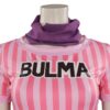 DRAGON Bulma Cosplay Costumes Female Anime Character Uniform Rosa Gestreiftes Kleid Halloween Carnival Costumes 4 - Dragon Ball Mall