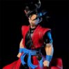Dragon Ball Super Saiyan God Goku Figure Replaceable Head Son Goku Action Figures 32Cm PVC Collection 4 - Dragon Ball Mall
