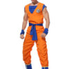 Goku Costume Suit Son Cosplay Costumes for Adult Boys Girl Wig Clothes Set Fancy Halloween Kame 2 - Dragon Ball Mall