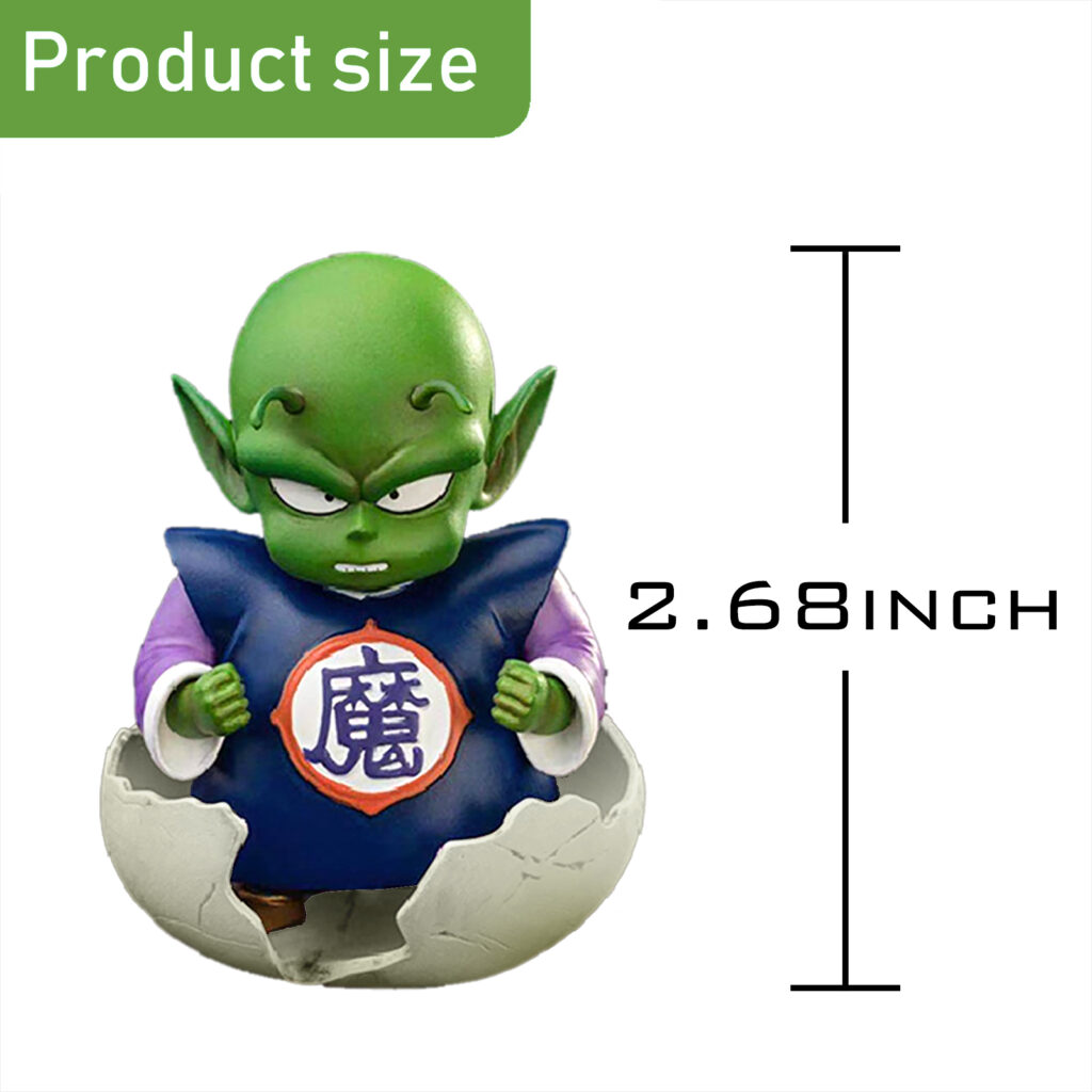 Q Version Dragon Ball Piccolo Anime Figure 6 5CM Cute Cartoon PVC Action Figures Model Toys 1 - Dragon Ball Mall