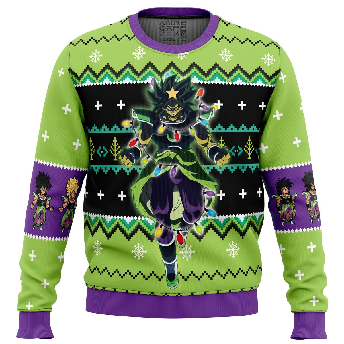 Broly-Sweater-front.jpg Broly Sweater front - Dragon Ball Mall