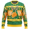 Christmas Chibi Shenron Dragon Ball Z Ugly Christmas Sweater FRONT mockup - Dragon Ball Mall
