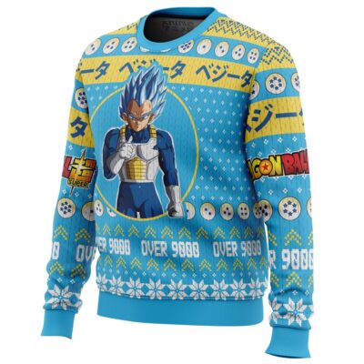 Christmas Vegeta Dragon Ball Z men sweatshirt SIDE FRONT mockup 1 1 - Dragon Ball Mall
