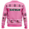 Compliment Vegeta Badman DBZ Ugly Christmas Sweater BACK mockup - Dragon Ball Mall