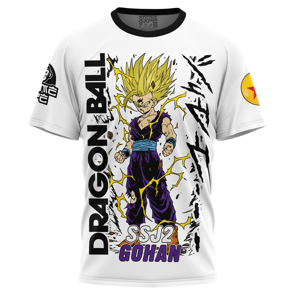 Gohan-Super-Saiyan-DBZ_T-Shirt-FRONT-Mockup Gohan Super Saiyan DBZ T Shirt FRONT Mockup - Dragon Ball Mall