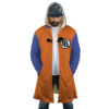 Goku Dragon Ball Z AOP Hooded Cloak Coat FRONT Mockup 1 - Dragon Ball Mall