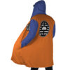 Goku Dragon Ball Z AOP Hooded Cloak Coat SIDE Mockup 1 - Dragon Ball Mall