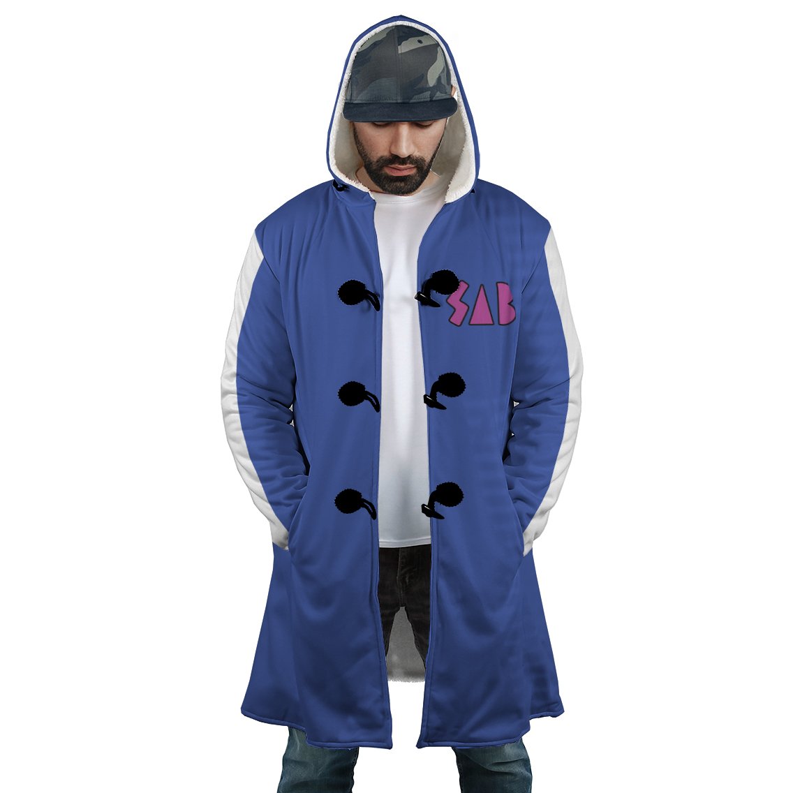 Hooded-Cloak-Coat-front.jpg Hooded Cloak Coat front - Dragon Ball Mall