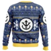 Majin Vegeta Dragon Ball Z Ugly Christmas Sweater BACK mockup - Dragon Ball Mall
