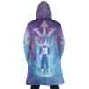 Trippy Astral Vegeta AOP Hooded Cloak Coat BACK Mockup - Dragon Ball Mall