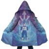 Trippy Astral Vegeta AOP Hooded Cloak Coat MAIN Mockup - Dragon Ball Mall