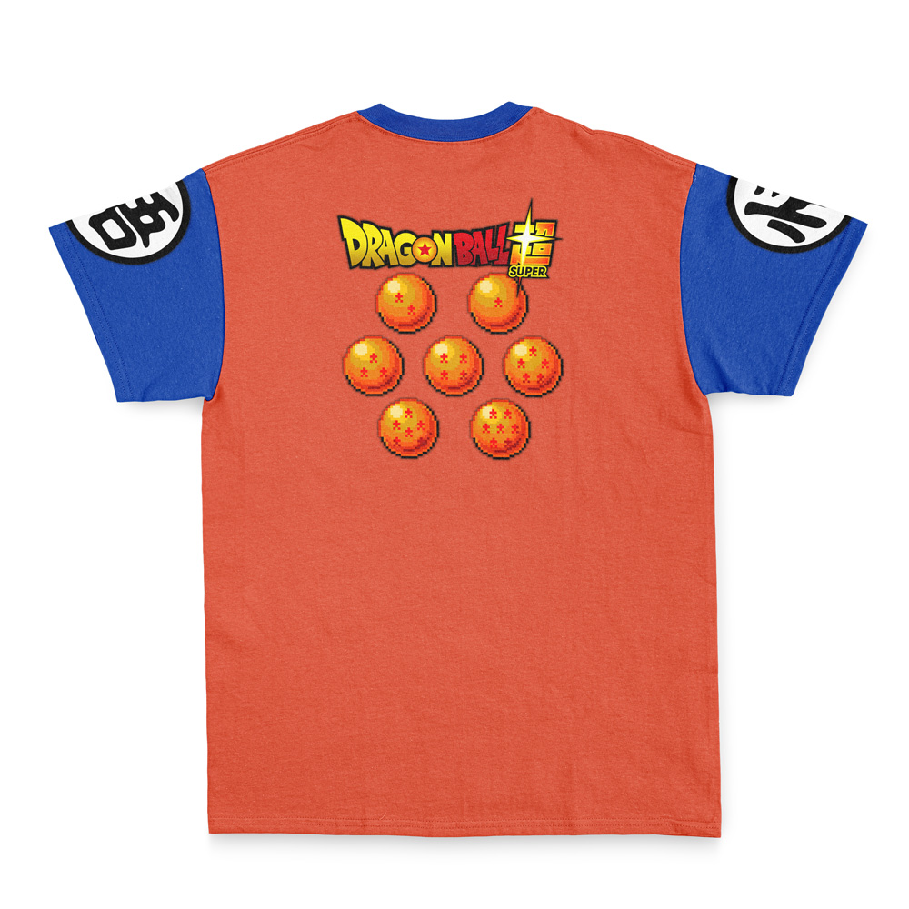 songoku-Streetwear-T-Shirt-Back songoku Streetwear T Shirt Back - Dragon Ball Mall
