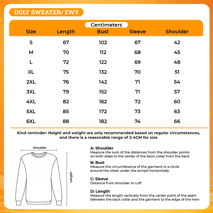 3D UGLY SWEATER - Dragon Ball Mall